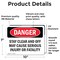Signmission Safety Culture Sign, 10 in Width, Vinyl Decal, Rectangle OS-2PACK-DS-D-710-L-2506 - alternate 6